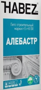 Гипс строительный Алебастр, 3 кг