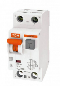 Автоматический выключатель диф. тока  АВДТ 64 B16 TDM
