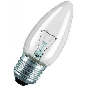 Лампа свеча 60W E27 прозрачная Лампа свеча 60W E27 прозрачная