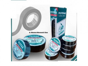 Изолента TOTAL 0,13х18мм х 9,15м THPET1103 Изолента TOTAL 0,13х18мм х 9,15м THPET1103