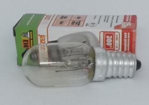 Лампа накаливания 15W Е14 для духовок 300гр термостойкая