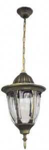 Светильник NEXT DAY 8163 "ТУЛУЗА" садово-парковый подвесной черное золото 