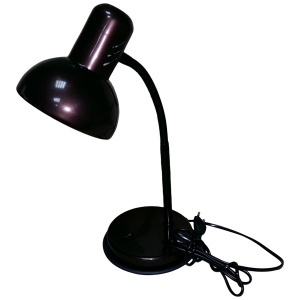 Лампа настольная НТ 2077A 40W на подставке, шоколад