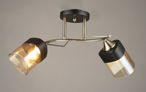 Люстра ВР-N4017/2 BK+AB [01098731]