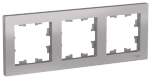 Рамка 3-м AtlasDesign алюминий SE ATN000303