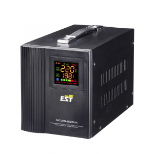 Стабилизатор напряжения EST 500 DVR (релейный переносной)