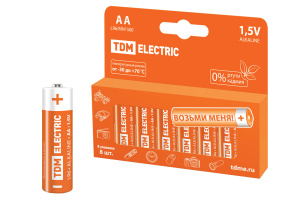 Элемент питания TDM LR6 AA Alkaline Элемент питания TDM LR6 AA Alkaline