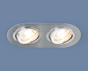 Алюминиевый светильник 1061/2 MR16 SL серебро