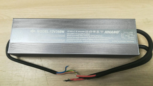 Блок питания 350W 12V IP67 SLIM