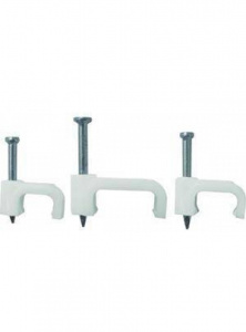 Скоба плоская 7мм (100 шт.) ИЭК