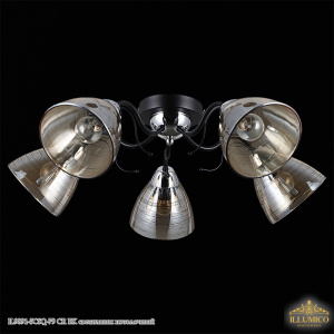 Люстра IL9891-5CSQ-79 CR BK