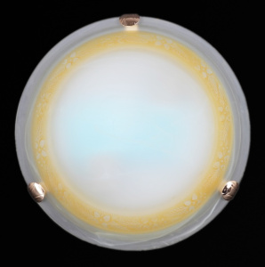 Светильник Капри жел (300) НПБ 01-2х60-001