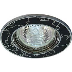 Светильник FERON DL2001 MR16 35W G5.3 черный