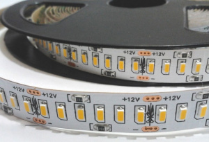 Светодиодная лента LEDS POWER 2835 192 LED 12V IP33, 18 Вт/м, цвет тёплый белый ПРО125