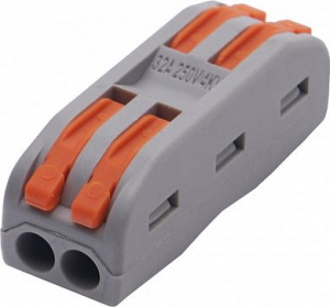 Клемма соединительная LD222-422 2 полюса  STEKKER