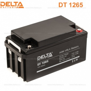 Аккумуляторная батарея DELTA DT 1265 (5 лет) Аккумуляторная батарея DELTA DT 1265 (5 лет)