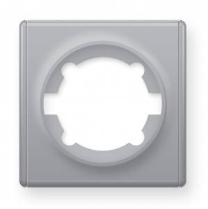 Рамка одинарная, цвет серый 1E52101302