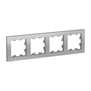 Рамка 4-м AtlasDesign алюминий SE ATN000304