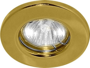 Светильник FERON DL10/DL3201 MR16 50W G5.3 золото неповоротный
