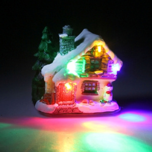 Фигурка с/д "НОВОГОДНИЙ ДОМИК" 603002