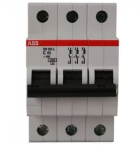 Выключатель автоматический SH203L 3Р 40A (С) 4.5кА ABB (2CDS243001R0404)
