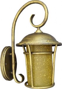 Светильник NEXT DAY 9352 "НЕАПОЛЬ" садово-парковый настенный черное золото 