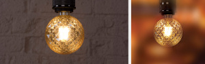 Лампа SWEKO 8W E27 3K CRG G95 шар золото кристалл LED филамент 