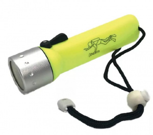 Фонарь LIGHT PHENOMEN LT–FD0345A ручной,для дайвинга,охоты и рыбалки,на батарейках,с ZOOM и вспышкой