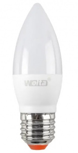 Лампа с/д WOLTA 10W E27 4000K свеча