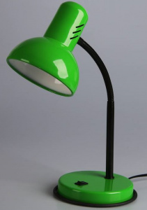 Лампа настольная НТ 2077A 40W на подставке, зеленый