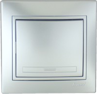 LEZARD 701-1010-100 Выключатель 1кл. металлик серый LEZARD 701-1010-100 Выключатель 1кл. металлик серый