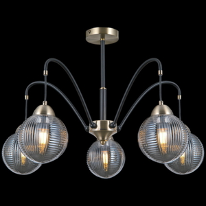 Люстра IL0433-5PSQ-79 BK AB