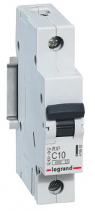 Выключатель автоматический 1P 10А (C) RX3 4.5кА LEGRAND 419662