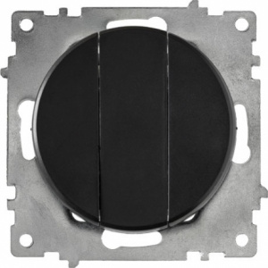 Выключатель без рамки тройной, цвет чёрный 1E31901303 